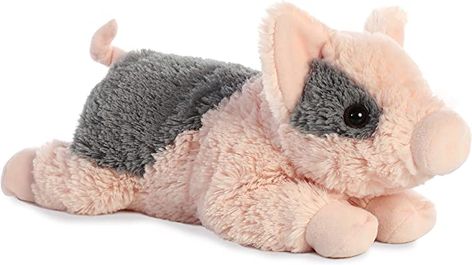 Teacup Pigs, Happy As A Clam, Gray Coat, Pet Pigs, Pig Lovers, Pink Body, Pink And Gray, Cute Stuffed Animals, Animal Friends