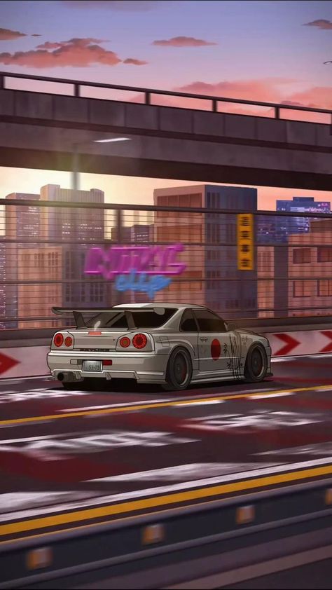 Kereta Sport, Nissan Gtr Wallpapers, Mobil Mustang, Lamborghini Concept, Car Gif, R34 Skyline, Gtr Car, Serie Bmw, Skyline Gtr R34