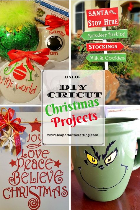 Cricut Ideas for Christmas Christmas Signs Diy, Cricut Christmas Ideas, Projets Cricut, Creative Diy Gifts, Cricut Christmas, Ideas Hogar, Christmas Projects Diy, Ideas For Christmas, Christmas Gifts For Girls