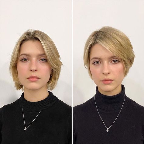 Feminine Short Hair, Fine Straight Hair, Corte Bob, Cute Short Haircuts, Shirt Hair, Flat Hair, Short Straight Hair, Very Short Hair, Short Hair Haircuts