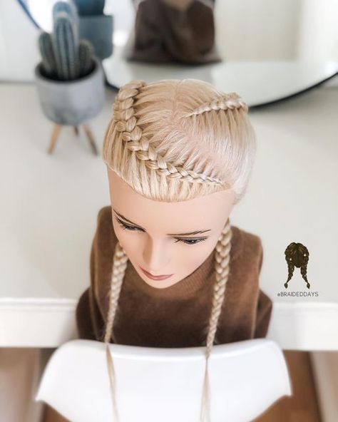 All Braided Hairstyles, 3 Dutch Braids, Unique Dutch Braids, Different Dutch Braid Styles, Fancy Dutch Braid, Dutch Plait Hairstyles, Dutch Braid Hair Styles, Side Part Dutch Braids, Duch Braids Hairstyles