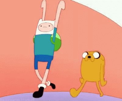 Adventure Time Finn And Jake, Adventure Time Gif, Walking Gif, Jake Adventure Time, Finn And Jake, Adventure Time Finn, Finn The Human, Jake The Dogs, Dog Walking