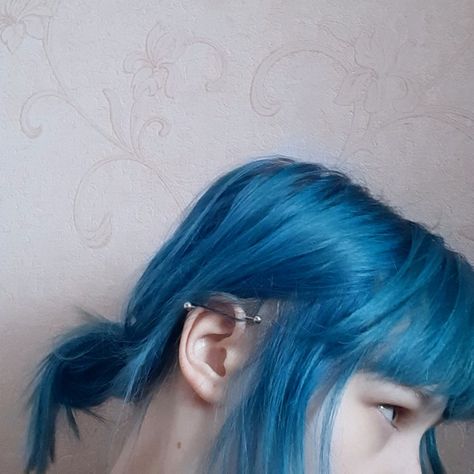 Bright Blue Hair, Dyed Hair Blue, Dyed Hair Inspiration, Punk Hair, Pretty Hair Color, Dye My Hair, Hair Dye Colors, Hair Reference, Hair Inspiration Color