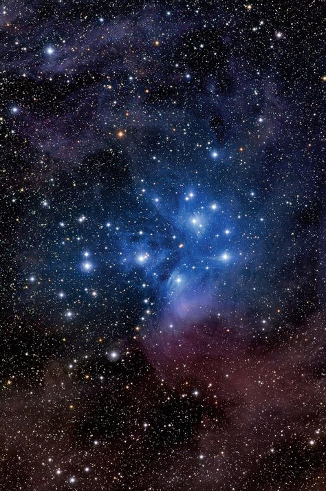 The Pleiades We Are Made Of Stardust, Earth At Night, Made Of Stardust, Cool Galaxy Wallpapers, The Pleiades, Child Of The Universe, Seven Sisters, Astral Projection, Old Images