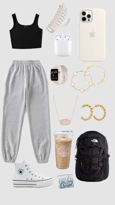 Chill Fits, Birthday Outfits, Sporty Outfits, Sporty Chic, Outfit Idea, Fitness Inspo, Outfit Ideas, Girl Outfits, Cute Outfits