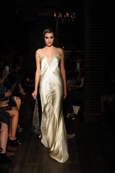 Johanna Johnson, Satin Gowns, Contemporary Bridal, 2015 Wedding, Australian Fashion Designers, Satin Dress Long, 2015 Wedding Dresses, Bridal Fashion Week, Glamorous Wedding