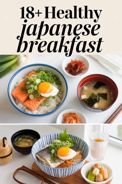 Explore delicious Japanese breakfast ideas that are both healthy and tasty. From traditional miso soup to rice bowls and fresh fruits these meals bring joy to your mornings. Try sushi rolls or savory pancakes for a unique twist. Enjoy the benefits of incorporating more fish and vegetables into your diet today! https://ostrali.com/healthy-japanese-breakfast All Natural Breakfast, Asian Breakfast Bowl, Fish For Breakfast Ideas, Asian Breakfast Recipes Healthy, Breakfast Soup Mornings, Japanese Brunch Ideas, Japanese Diet Meal Plan, Japanese Healthy Recipes, Japanese Breakfast Ideas