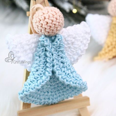 Crochet Angels, Silicone Glue, Crochet Angel, Creating Content, Amigurumi Doll, Christmas Crochet, Crochet Amigurumi, Crochet Projects, Amigurumi