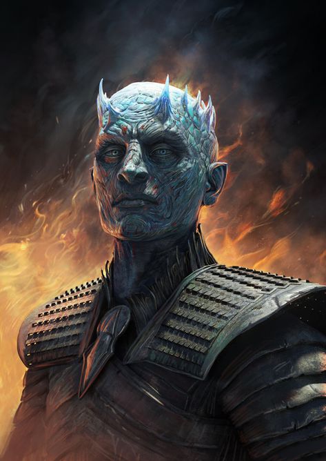 The Night King, Saad Irfan on ArtStation at https://www.artstation.com/artwork/N5EoXb Night King, The Dead, Game Of Thrones, On Instagram, Instagram