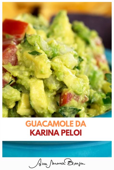 A nutricionista Karina Peloi ensina a fazer uma deliciosa guacamole, ótima opção para lanche e ceia. Arrase na cozinha! Tacos Mexicanos, Mole, Guacamole, Tacos, Low Carb, Ethnic Recipes, Low Carb Recipes