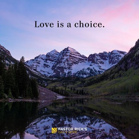 Love is not a feeling. Love is a choice. Even when you don’t feel like it, you can choose to do it anyway. I once talked with a young mother who felt overwhelmed and was … Continue reading Love Is a Choice Love Is A Choice Quotes, Love Is Not A Feeling, Choice Quotes, Encouragement For Today, Love Is A Choice, Personal Bible Study, Love Matters, Bible Challenge, Falling In Love Quotes