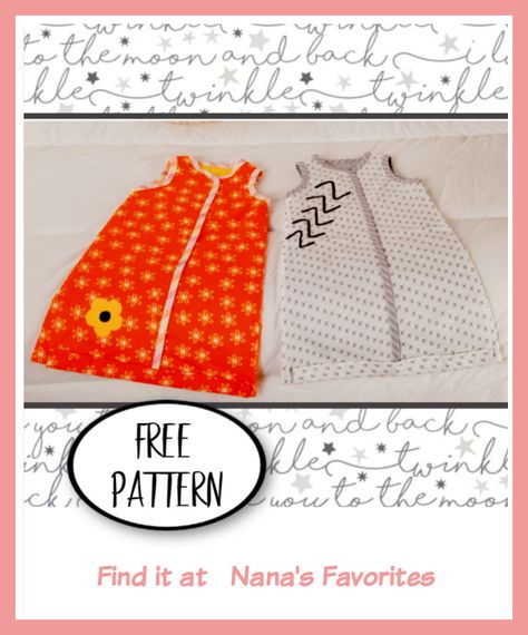 Newborn Sleep Sack Pattern Free, Quilted Sleep Sack Pattern, Sewing Patterns For Newborns, Baby Sleep Sack Pattern Free, Newborn Sleep Sack, Baby Sleeping Bag Pattern, Sleeping Bag Pattern, Sewn Gifts, Baby Nursing Pillow