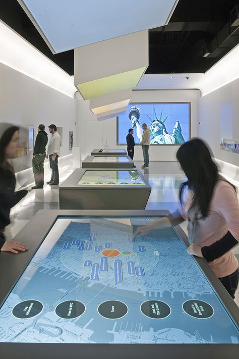 The Official NYC Information Center on The National Design Awards Gallery Interactive Table Exhibition, Museum Interactive Display, Interactive Kiosk, Interaktives Design, Interactive Table, Promo Flyer, Museum Exhibition Design, Interactive Museum, Interactive Exhibition