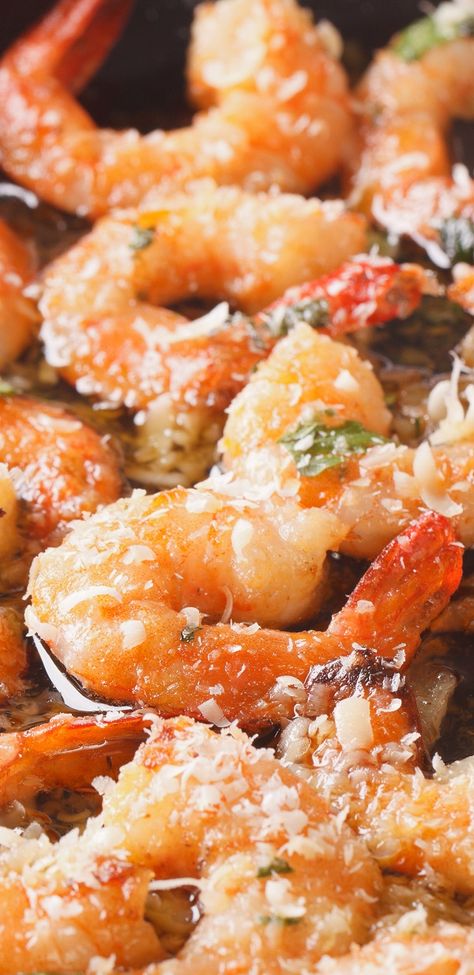 Air Fryer Garlic Parmesan Shrimp, Shrimp In Air Fryer, Airfryer Dinner, Parmesan Shrimp, Garlic Parmesan Shrimp, Air Fryer Fish Recipes, Shrimp Parmesan, Air Fryer Garlic, Seafood Shrimp