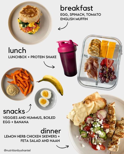 Healthy Daily Meals, Pregnancy Meal Plan, Meal Prep Snacks, Easy Healthy Meal Prep, Pregnancy Food, Healthy Lifestyle Food, Healthy Food Motivation, Balanced Meals, Makanan Diet