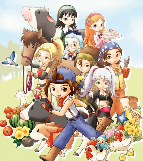 Moon Oc, Story Of Seasons, Korean Stationery, Moon Poster, Gaming Stuff, Harvest Moon, Science Fiction Tv, Horror Music, Western Movies