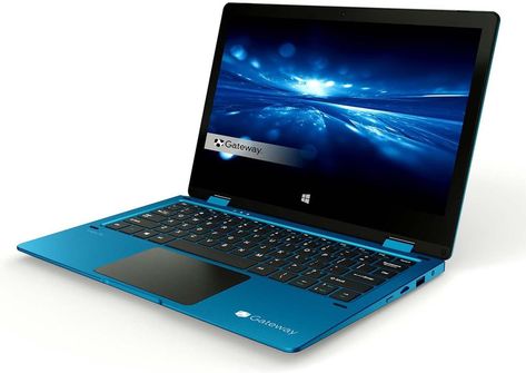 Newest Gateway Touchscreen 11.6 HD 2-in-1 Convertible Laptop in Blue Intel N4020 4GB RAM 64GB SSD Mini-HDMI Webcam Windows 10 S Laptop Deals, New Laptop, Walmart Deals, New Laptops, News Agency, Best Laptops, Touch Screen Display, West End, Slim Design