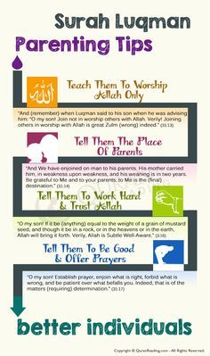 Parenting Tips from Surah Luqman Surah Luqman Quotes, Surah Luqman, Islamic Parenting, Muslim Parenting, Islamic Education, Ayat Quran, Never Stop Dreaming, Islam Religion, Learn Quran