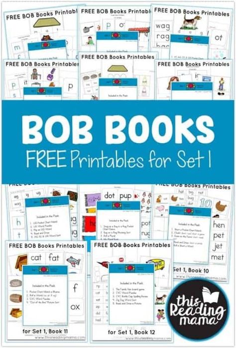 Free Classroom Printables for Teachers. Back to School: FREE Printables for Teachers.  Setting up your classroom or homeschool station?  Make your year that much easier with FREE printables for teachers.  Today I'm sharing a ton of great teacher resources and teacher freebies to help set up your classroom in style.  #teachers #school #backtoschool #printables #homeschool #homeschoolideas #teacher #teacherfollowteachers Bob Books Set 1, Book Printables, Reading Printables, Bob Books, Decodable Books, Beginning Reading, Phonics Reading, Teaching Phonics, Reading Intervention