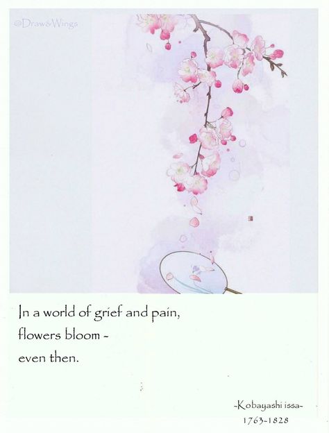 Zen Proverbs, Japanese Haiku, Chinese Poetry, Small Poems, Japanese Poetry, Buddha Quotes Life, Haiku Poetry, Haiku Poems, Sakura Bloom