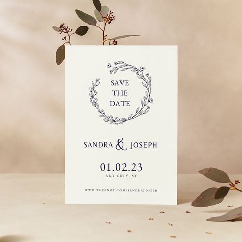 Save The Date With Photo, Save The Date Floral, Save The Date Digital, Modern Save The Dates, Save The Date Template, Save The Date Templates, Invitation Envelopes, Save The Dates, Invitation Suite