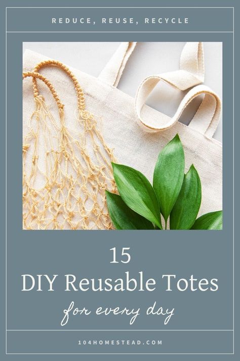 Discover 15 easy DIY tutorials to make your own stylish reusable bags and totes. Perfect for shopping, gifts, and reducing plastic use. Farmers Market Bags Diy, Diy Grocery Bags, Homestead Tips, Homestead Lifestyle, Environmentally Friendly Living, Bags And Totes, Shopping Gifts, Creative Tutorials, Burlap Sacks