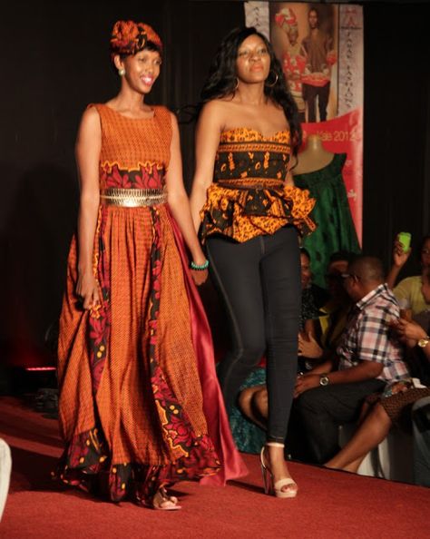 Kiki's Fashion: FASHION SHOW Swahili Fashion, Africa Outfits, Talk Less, African Shoes, Africa Clothing, Native Wears, Nigerian Fashion, Dresses African, Ghanaian Fashion