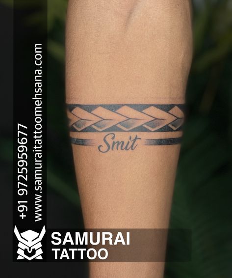 Band Tattoo With Name, Boys Tattoo Design, Tattoo For Boys, Boys Tattoo, Tattoo Band, Peace Tattoos, Band Tattoo Designs, Arm Band Tattoo, Dad Tattoos