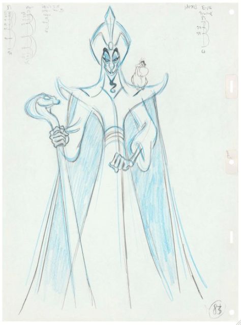 Jafar Sketches Disney Characters, Drawing Sketches Disney, Sketches Disney, Disney Art Style, Girl Face Drawing, Art Of Animation, Disney Sketches, Walt Disney Animation, Old Disney