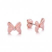 Disney Couture - Minnie Mouse Crystal Bow Stud Earrings Rose Gold Jewelry Princess, Disney Couture, Jewelry Advice, Simple Stud Earrings, Titanium Earrings, Piercing Ideas, Circle Earrings Studs, Tiny Earrings, Disney Jewelry