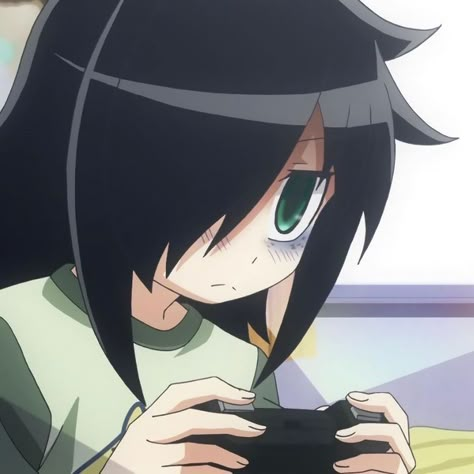 Kuroki Tomoko, Tomoko Kuroki, Cry Of Fear, Emo Pfp, Simple Anime, Just Like Me Fr, Psychological Horror, Gothic Anime, Manga Icon