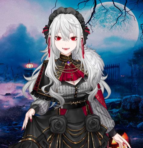 Vampire Girls, Vampire Knight, Sanya, Girl Inspiration, Cute Wild Animals, Anime Oc, Chica Anime Manga, Animes Yandere, White Hair