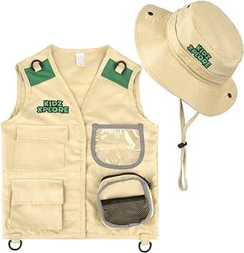 Toddler Halloween Gifts, Kids Camping Gear, Explorer Costume, Safari Costume, Kids Role Play, Cargo Vest, Fishing Vest, Outdoor Vest, Kids Fishing