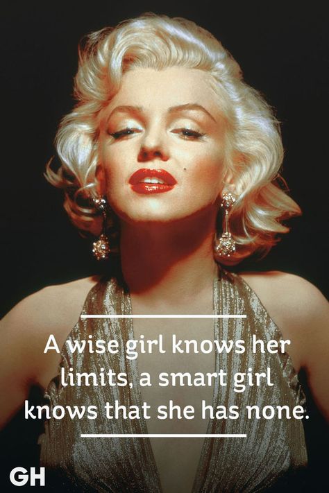 Marilyn Quotes, Glamour Aesthetic, Football 49ers, Mindful Meditation, Marilyn Monroe Quotes, Smart Girl, Wise Girl, Vanity Area, Sassy Girl