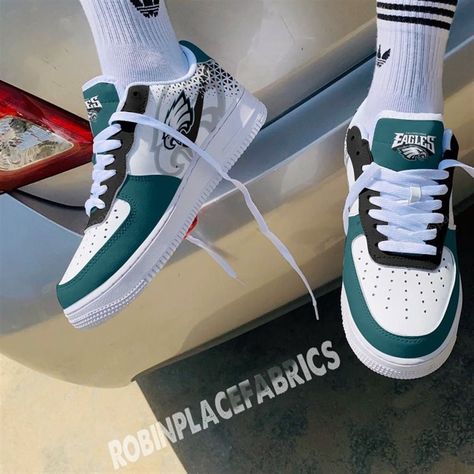 Philadelphia Eagles Air Force 2 Shoes Green Bay Packers Shoes, Philadelphia Eagles Shoes, Af1 Shoes, New Orleans Saints Football, Saints Football, Expressive Fashion, Tampa Bay Buccaneers, New Orleans Saints, Detroit Lions