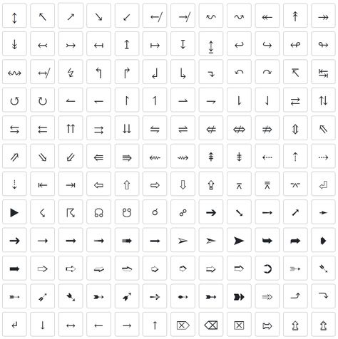 354 Arrow symbols for copy and paste to Word, Excel, Google Sheet, Facebook, Instagram Cool Free Fonts, Preppy Fonts, Symbols Copy And Paste, Special Characters Symbols, Arrow Font, Heart Fonts, Fonts Copy And Paste, Copy And Paste Fonts, Font Sets