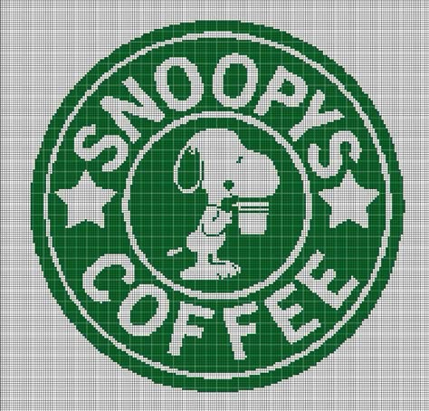 Snoopy Cross Stitch Pattern Free, Snoopy Cross Stitch Pattern, Snoopy Cross Stitch, Coffee Silhouette, Snoopy Coffee, Cross Stitch Alphabet Patterns, Digital Computer, Disney Cross Stitch Patterns, Friend Crafts