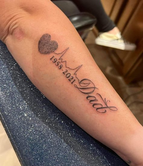 Tattoo Idea For Lost Loved One, Tattoo Ideas For Lost Loved Ones, Rip Dad Tattoos For Daughters, Tattoo For Lost Loved One, Tattoos For Lost Loved Ones, Lost Loved Ones Tattoo, Rip Tattoos For Mom, Tattoos For Dad Memorial, Memorial Tattoo Quotes