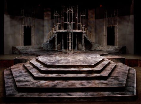 Gothic Stage Design, Stage Lighting Design, Dance And Music, Theatre Inspiration, Trendy Lighting, Gray Scale, King Photography, Stage Set Design, Set Design Theatre