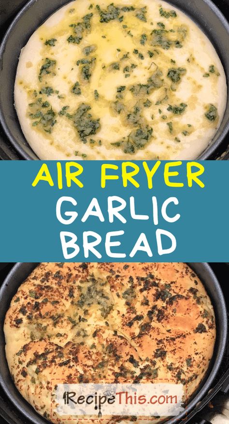 Garlic Bread From Scratch, Air Fryer Garlic Bread, Air Fryer Garlic, Bread From Scratch, Homemade Garlic Bread, Air Fryer Fish, Bread Maker Recipes, Savory Dinner, Air Fryer Oven Recipes