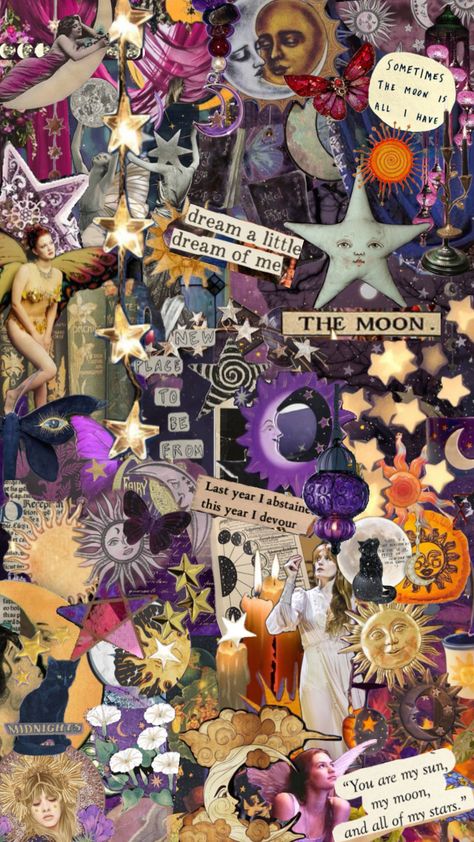 #whimsigoth #aesthetic #purple #fyp #wallpaper #collage Whimsigoth Aesthetic, Aesthetic Purple, Wallpaper Collage, Collage, Purple