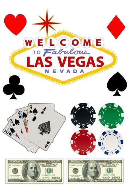 Casino Birthday, Las Vegas Casino, Las Vegas Sign, Vegas Sign, Poker Party, Party Topper, Casino Night Party, Edible Printing, Gambling Party