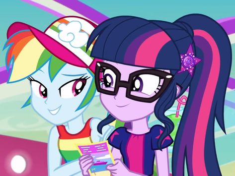 Rainbow Dash Eg, Big Brother Little Sister, Cartoon Couples, My Little Pony Applejack, I Love You Girl, Mlp Equestria, Rainbow Sparkle, Mlp Comics, Equestria Girl