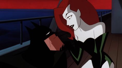 Poison Ivy And Batman, Poison Ivy Cartoon, Poison Ivy Character, Red Head Cartoon, The New Batman Adventures, New Batman Adventures, Dc Poison Ivy, Batman Adventures, Poison Ivy Dc Comics