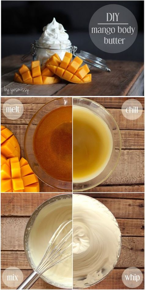 18 Great DIY Beauty Products That You’ll Love   Mango Body Butter Diy Body Butter Recipes, Mango Body Butter, Body Butter Recipe, Diy Beauty Tips, Diy Beauty Products, Health Essentials, Săpunuri Handmade, Diy Body Butter, Body Butters Recipe