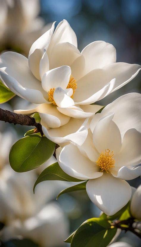 Southern magnolia tree