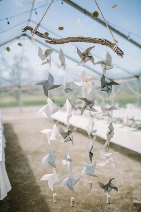 Pinwheel Wedding Decor, Origami Wedding Decor, Pinwheel Decor, Pinwheel Wedding, Pinwheel Decorations, Paper Windmill, Ojai Valley, Origami Wedding, Tiffany Wedding