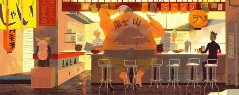 KEVIN DART | Playgrounds Big Hero 6 Concept Art, Kevin Dart, Bg Design, Color Script, Disney Concept Art, Walt Disney Animation Studios, Walt Disney Animation, Hero 6, Big Hero 6