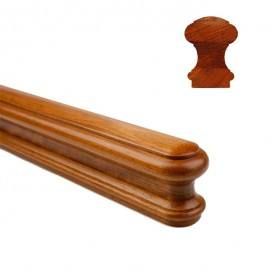 6610 Returned End Handrail Handrail Profile, Wall Handrail, Wall Mounted Handrail, Wood Handrail, Handrail Brackets, Stair Handrail, Stair Parts, Wood Stairs, Bars For Home