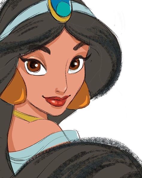 Jasmine #disney #disneyprincess #jasmine #princessjasmine #artwork #princess %disneysrts Coco Film, Jasmine Princess, Disney Fantasia, Jasmine Aladdin, Disney Princess Jasmine, Disney Jasmine, Wallpaper Disney, Karakter Disney, Disney Princess Drawings